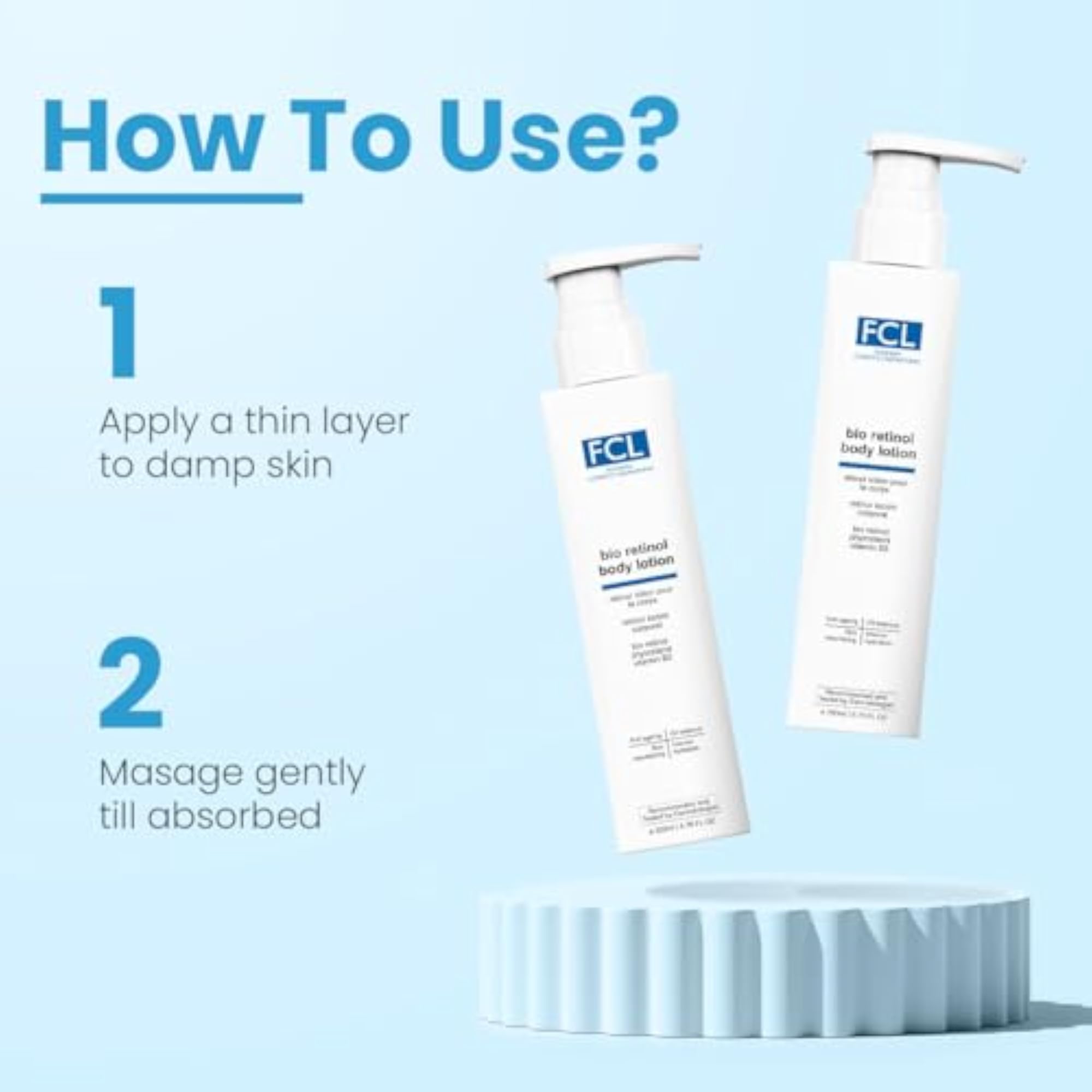 Bio Retinol Body Lotion for Skin Ageing, 200 ml