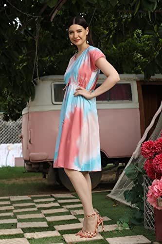 Image of Leriya Fashion Women's Fit and Flare Knee Length Dresses ||Western Dress