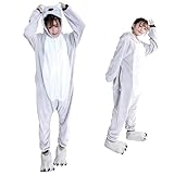 Ovender Disfraz Pijama Kigurumi para Carnaval Navidad Halloween Animale Cosplay Mono de una Pieza para Adultos Unisex Mujer y Hombre Ropa Espectáculo Invierno (M, Koala 1)