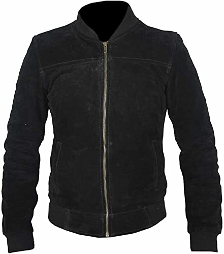 Veste En Daim Véritable Homme - Style Western Cowboy - Zayn Leather - Marron