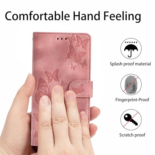Étui antichoc Samsung Galaxy A35 avec fentes de cartes protection intégrale cuir - 4