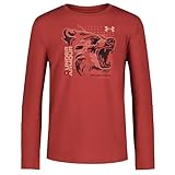 Under Armour UA Bear MAP LS TEE, Earthen Orange Bear, YXL