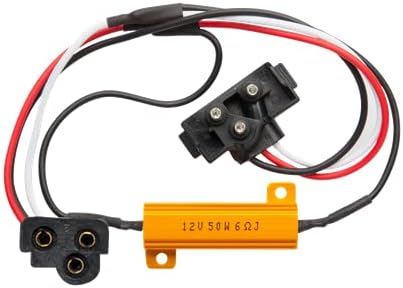 Resistor de carga LED Optronics com cabo e plugue fêmea PL-3 – 1 unidade