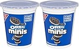 OREO Mini Chocolate Sandwich Cookies Go-Pak, On The Go Snacks, 3.5 oz (Pack of 2)