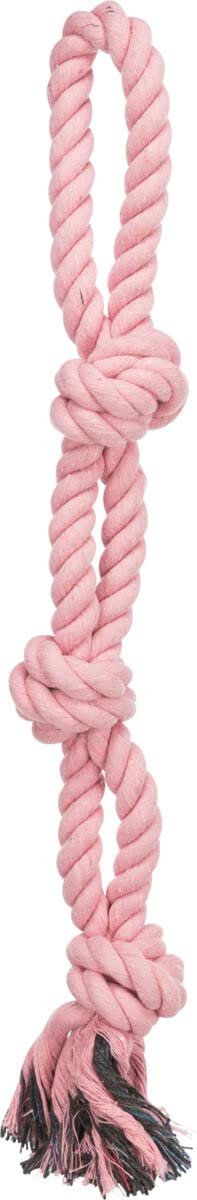TRIXIE Playing Rope Toy for Dogs, 60 cm, Durable Cotton-Polyester Tug Toy, Non-Toxic, Promotes Dental Hygiene, Multi-Color (Get Any 1 Color) (B0B85DR17N) Amazon Price History, Amazon Price Tracker