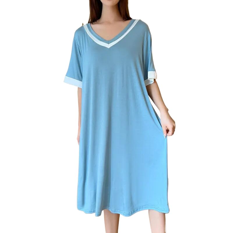Chemise d'été pour femmes vêtements de détente col en V