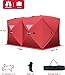 TrailBlaze Ice Cube Series Pop-Up Hub-Style Ice Fishing Shelter, Portable Hub-Style Shelter Shanty Windproof and Warm, Portable 1-8 Person Ice Shanty