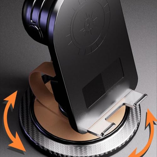 Soporte de teléfono de mesa para evitar caídas con sistema de carga y música integrada 4