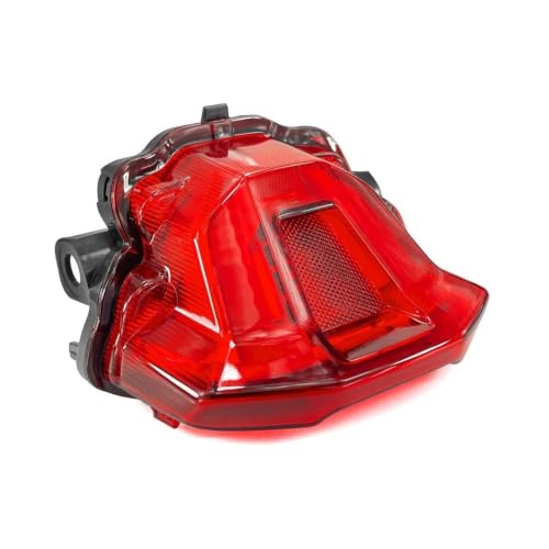Luz trasera LED integrada MT07 con parada y pilotos de dirección en un solo foco rojo MT-07