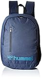 Reißverschlusstaschen hummel Unisex-Adult hmlACTION Back Bag Backpack, Dark Sapphire/Blue Coral, One Size