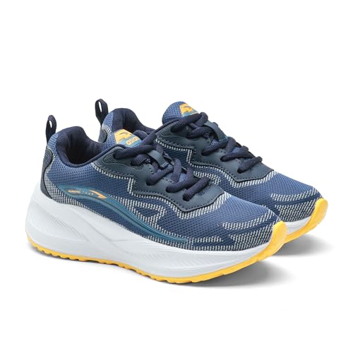 Image of ASIAN Kid's VAYU-01 Sports Running,Walking,Outdoor Shoes with Eva Sole Extra Jump Casual Sneaker Shoes for Boy's Light Grey,UK 3