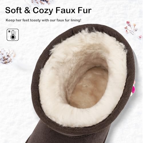 Image of Stelle Girls Winter Boots Warm Fur Lined Snow Boots