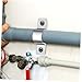 DIYEAH 10pcs Stainless Steel u Brackets Pipe Clamp Tools Rigid Clamp for Pipe Support
