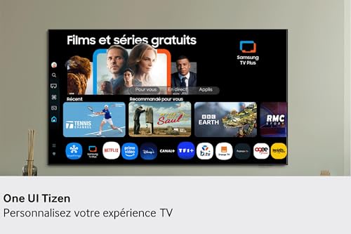 Samsung TV AI 85 Pouces QLED Q7FA 2025 4K Smart TV, Quantum Dots, Processeur Q4 AI Gen1, WiFi, Airplay, HDR, Q-Symphony, OTS Lite, Gaming Hub, Bixby, Application opérateurs intégrées