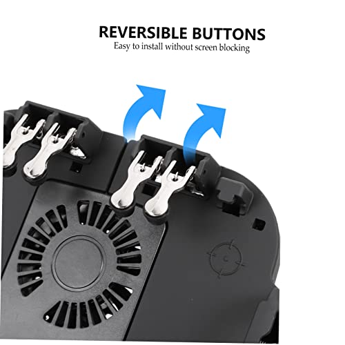 Artibetter 3Pcs Controlador De Jogo Móvel Gatilho De Jogo Ajustável Controlador De Jogo De Telefone