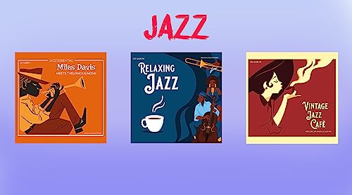 3 CD jazz- Miles Davis Meets Thelonious Monk, Relaxing Jazz, Vintage Jazz Cafè - Luis Armstrong, Billie Holyday, Benny Goodman, Cab Calloway, Count Basie