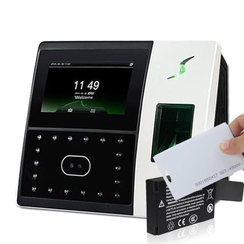 Horloge de pointage avec batterie et contrôle d'accès visage TCP/IP IFace702