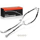 Replacement Parts for 2Pcs Front Side Brake Hydraulic Hose for Fiat 124 Spider 17-20 Mazda MX5