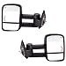 DEDC Chevy Tow Mirrors Side Mirrors Towing Mirrors Power Heated with Arrow Signal Light for 2003-2007 Chevrolet Silverado GMC Sierra 1 Pair