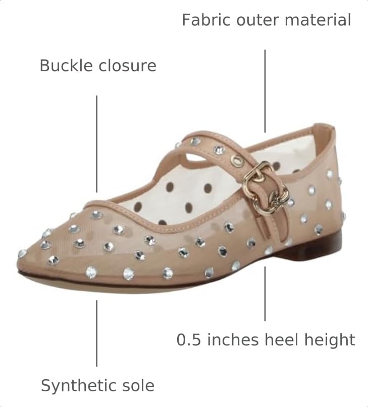 Image of Sam Edelman Women's Michaela Mesh Ballet Flats