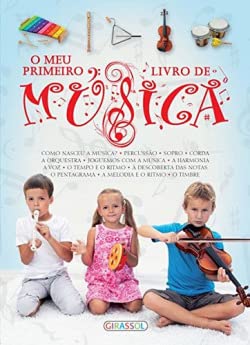 Paperback O Meu Primeiro Livro de Música (Portuguese Edition) [Portuguese] Book