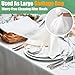 54 IN X 300 FT White Plastic Table Cover Roll with Slide Cutter, Cuts Up to 36 Rectangle 8 Feet Disposable Plastic Table Cloths, Disposable Table Cover Roll for Dinning, Parties, BBQ, Wedding, Outdoor