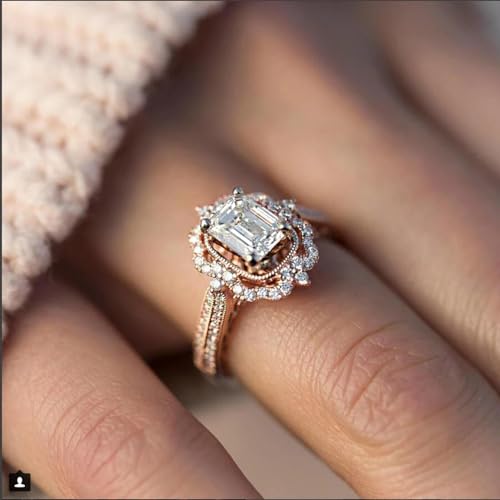 Anneaux rings bijoux tendances bagues creusées mixtes de créateur - 3