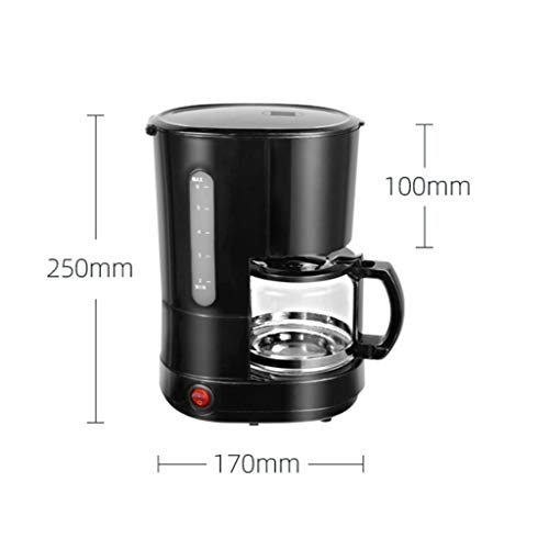 Kaffeemaschine Haushaltskleine halbautomatische Tropfkaffeemaschine 1 Person-2 Personen Tropfkaffeemaschine (A) – Bild 4