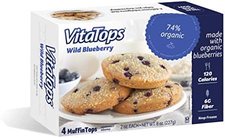 Wild Blueberry VitaTops, 2 Ounce Units (Pack of 24)