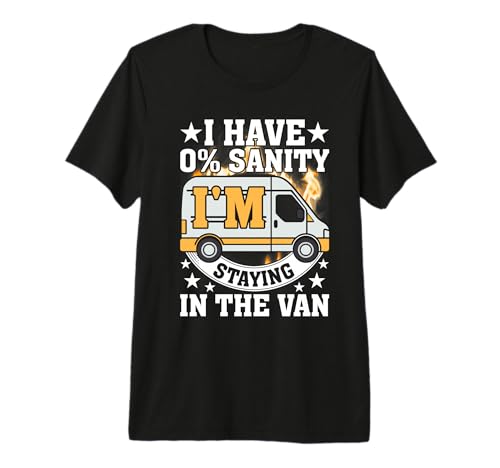 I'm Staying in Tha Van Funny Phasmophobia Women Man Premium T-Shirt