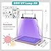 Ecoofor 47PCS All-in-One Screen Printing Kit with 50W UV Exposure Lamp, 2 Sizes Wood Screen Printing Frames, 4 Screen Printing Ink Colors, 10 A4 Transparency Films & Tools
