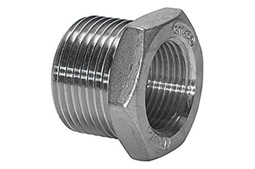 Reduziernippel 4047322069373 manchon réducteur fileté inox 6 pans G2 G1-1/2
