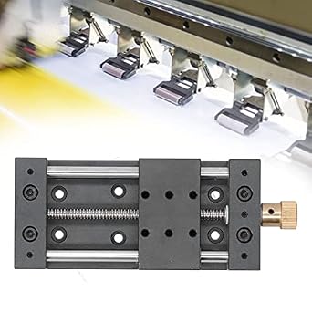 Linear Stage, Rustproof Aluminium Alloy Manual Sliding Table 40x70mm for Equipment