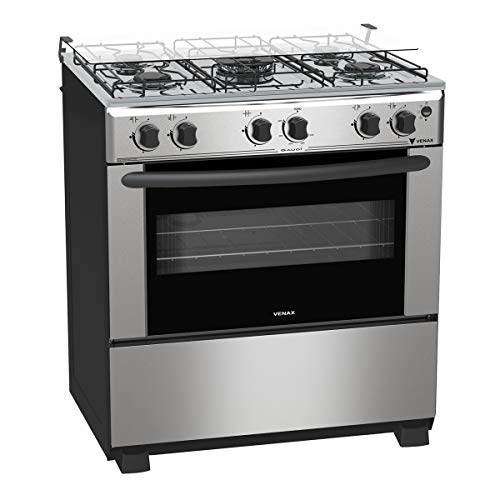 FOGAO A GAS GAUDI 5 Q INOX GÁS GLP