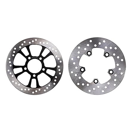 Image of Front & Rear Brake Disc PLATE Compatible with Ola S1 & S1 Pro, Silver (FRONT & REAR DISC PLATE OLA)