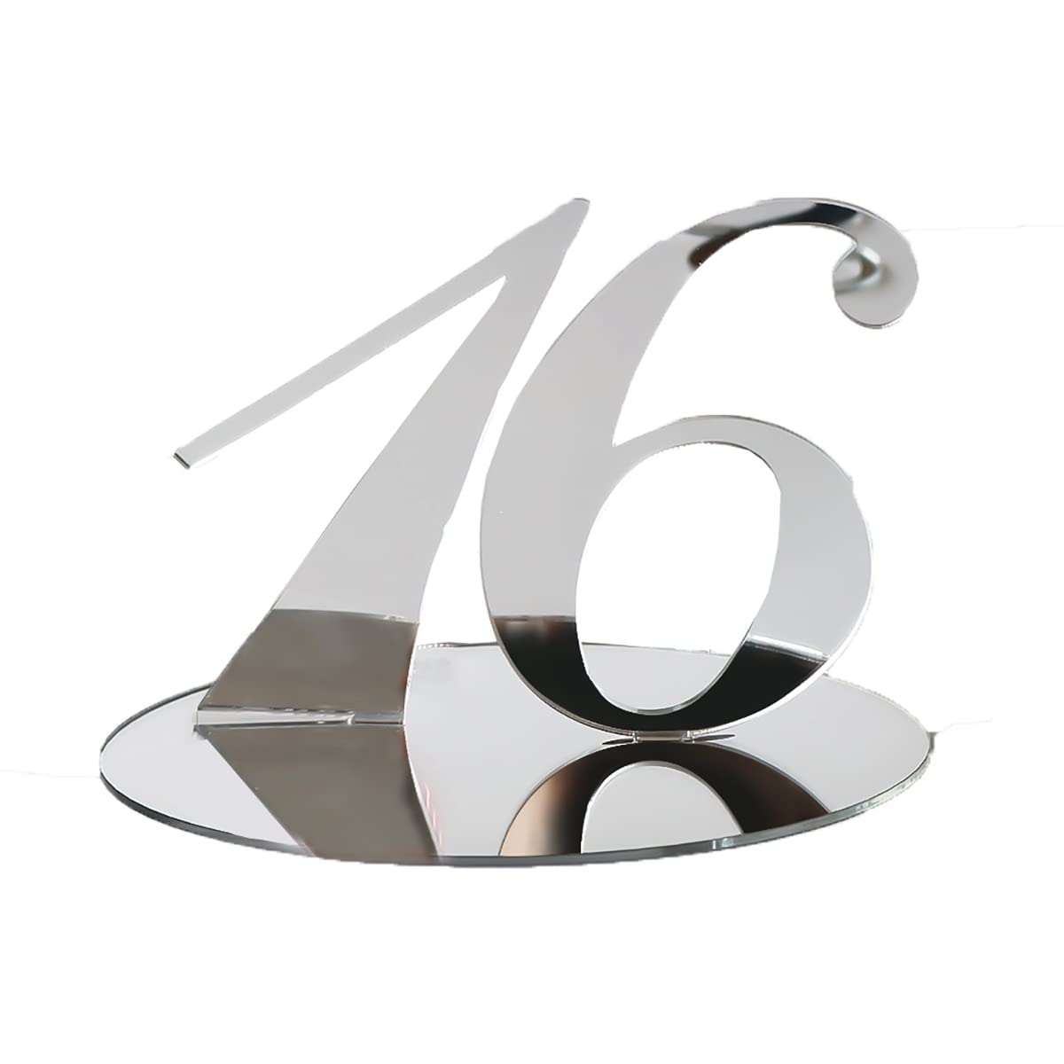 GTHTUHFD Acrylic Wtable Numbers, 1-20/50/99 Mirror Silver Table Numbers Decoration For Weddings Marriage Anniversary Events Party, Acrylic Place Cards/1 To 99,1 to 99 (99 Pieces)