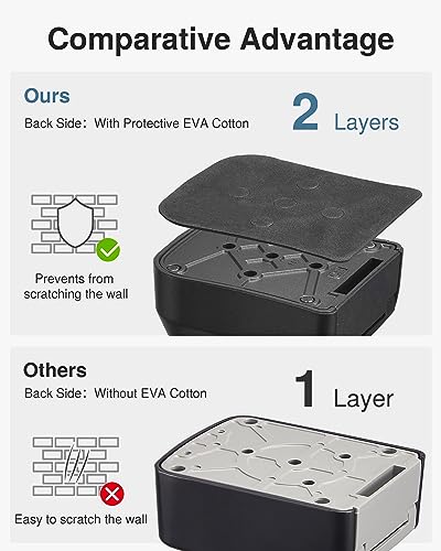 Puroma LB76A Key Lock Box Combination Lockbox Wall-Mounted Key Storage Box thumb #5