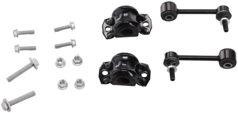 KarParts360 For Jeep Wrangler 2007-2017 Sway Bar Kit | Front | Made Of Steel | 1.22 Inches Diameter | Replacement For 52059971AC