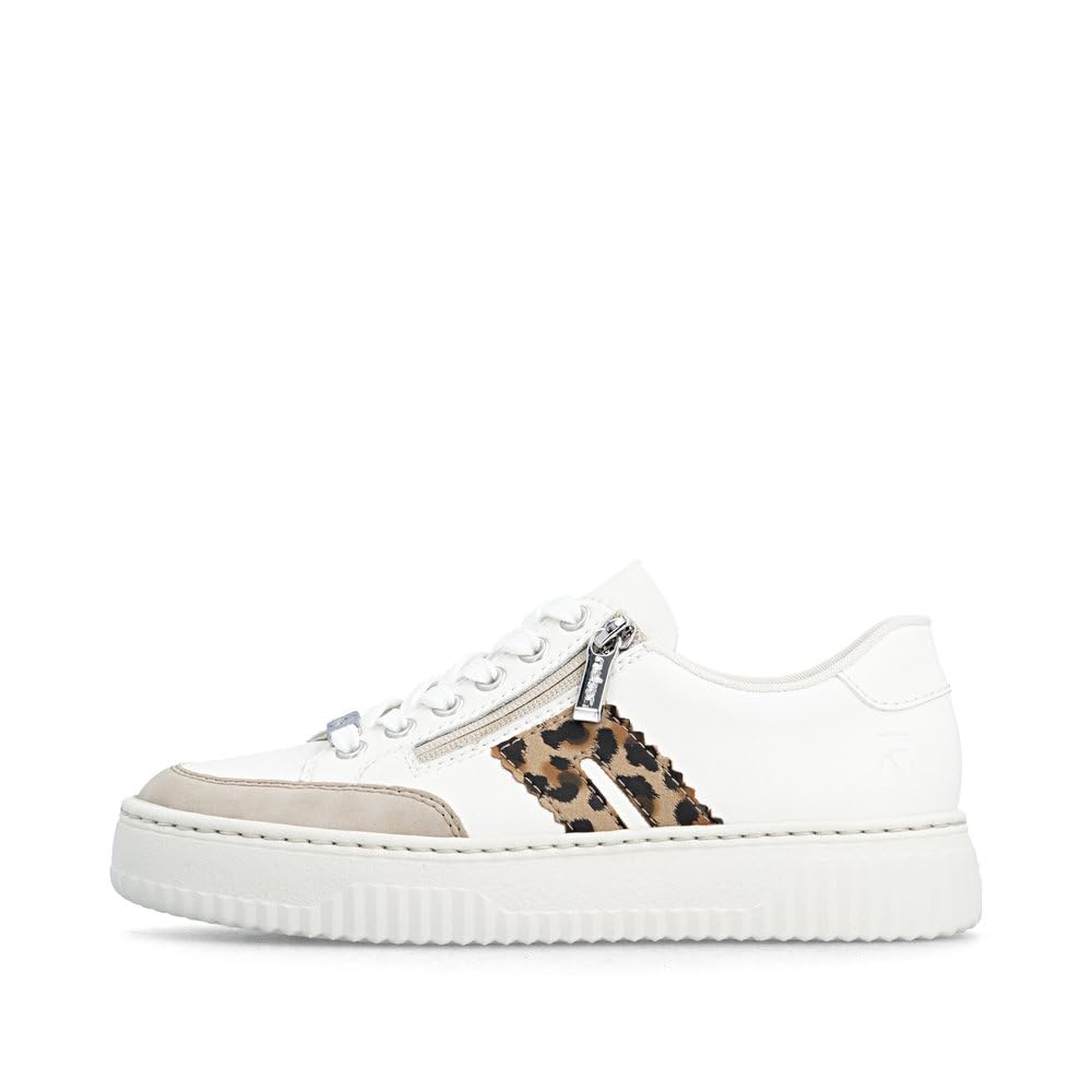 Rieker Damen Low-Top Sneaker N9912, Frauen Halbschuhe, lose Einlage