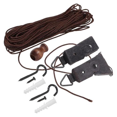 WEKADRIN Accesorios para Estores Enrollables Resistentes y Duraderos Kit Completo para Instalación de Persianas Ventanas de Dormitorio Salón y Oficina Material Práctico y Fácil de Usar