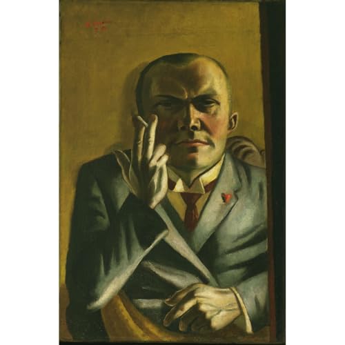 Autoportrait avec une cigarette ARTICULOZY : une oeuvre d'art haut de gamme au format 76x101 cm