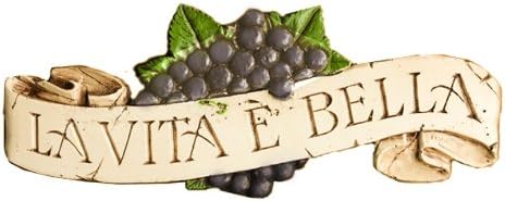 Piazza Pisano Italian Wall Plaque La Vita e Bella Life is Beautiful