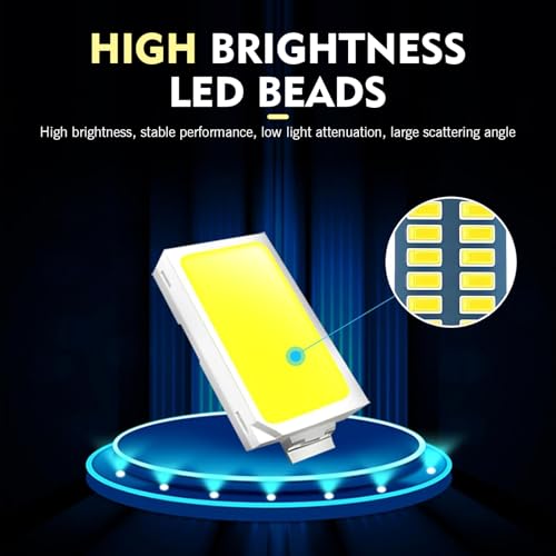 4 Bombillas LED 578 para Luz Interior de Auto miniatura 4