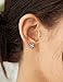 3 Pairs Earrings for Women Set, Cubic Zirconia Snowflake Stud Earrings, Star Round Stud Earrings, 316L Hypoallergenic Surgical Steel, Elegant Hoop Earrings for Sensitive Ears