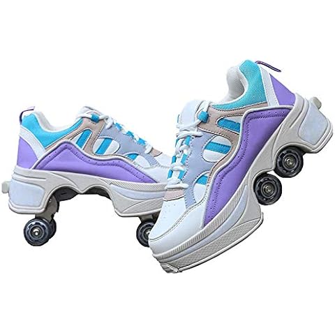 Roller Skates for Women,Roller Skates Adult,Outdoor Skates for Women,Quad Roller Shoes,Shoes with Wheels for Adults,Outdoor Skates for Women,Outdoor Skates for Women,B-39 Cover