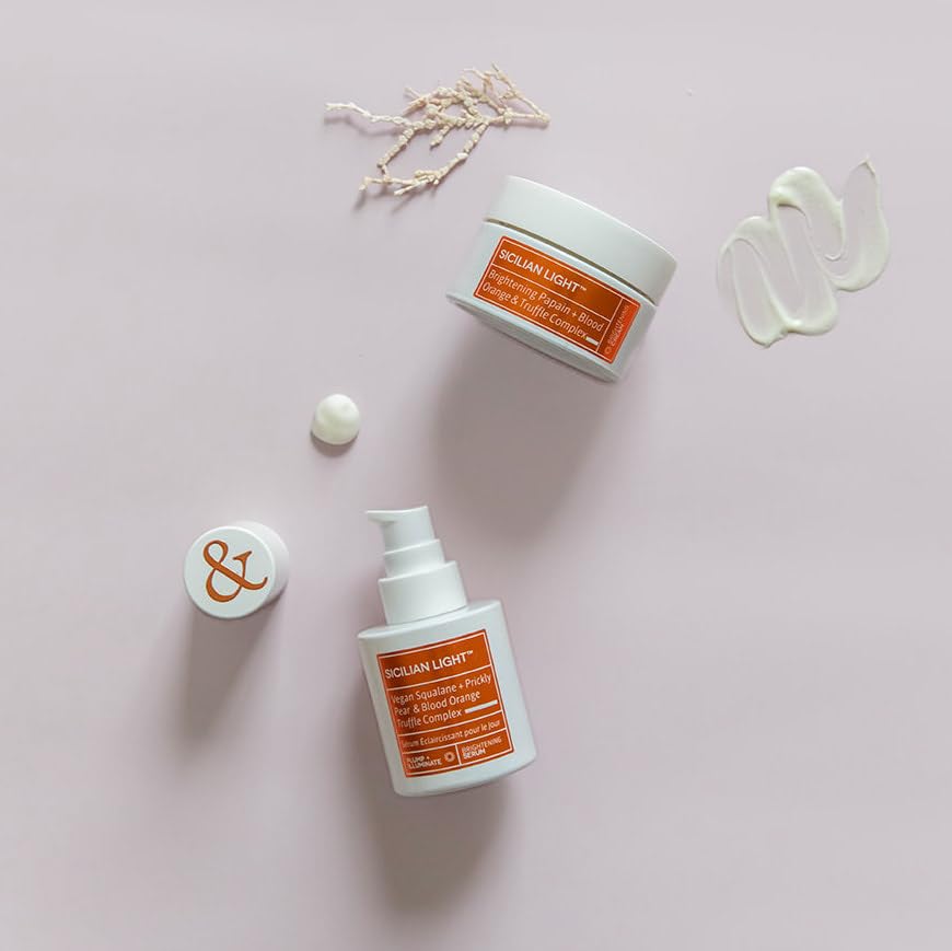 The Sicilian Light Day Dreamer with Retinoid, Vitamin C and Truffle Complex Serum and Cream Duo - Image 2