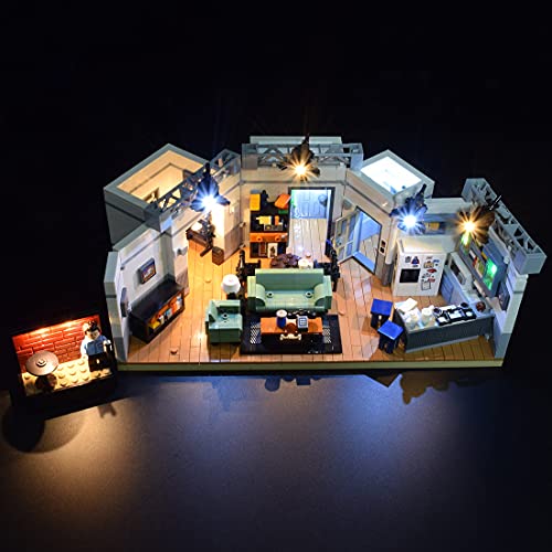 MBKE Licht Set für LEGO 21328 Ideas Seinfeld, kompatibel mit LEGO 21328