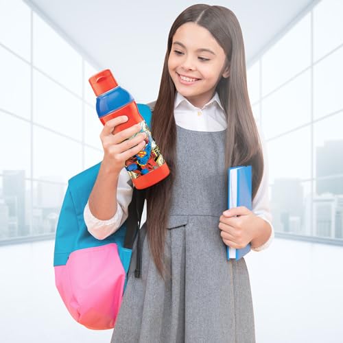 Image of Milton Kool Prime 600 Insulated Kids Water Bottle, 570 ml, Red | BPA & Lead Free | Food Grade | Leak Proof | PU Insulated | Easy to Carry