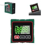 USB Charging Digital Level Box - Magnetic Digital Angle Finder with Electronic Laser, Laser Measurement Tool, Suitable for Woodworking Construction