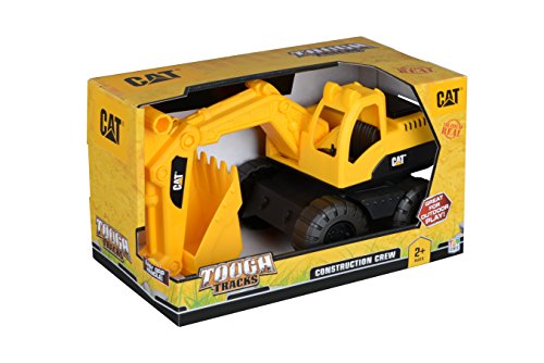 Toy State Caterpillar CAT Tough Tracks Construction Crew Excavator Vehicle